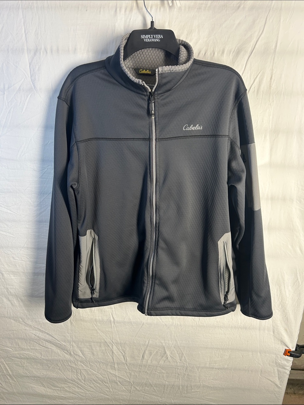Cabela's Men's Dark Gray Lightweight Full-Zip Jacket